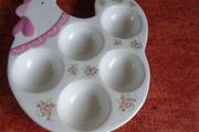 Ceramic Egg Holder Plate for Sale