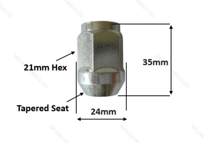 16 x Toyota, Lexus, Mitsubishi New Wheel Nuts (M16) Delivery