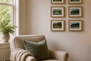 Framed Vintage Irish Postcard Collection