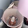 Pink Bedroom Set Curtains/Lamps & Lampshade Image 7