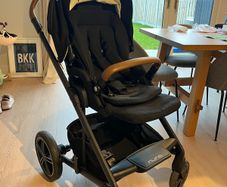 Nuna Mixx Pushchair Stroller and Pipa Next car seat/base