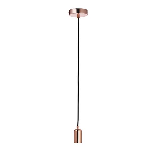 Copper Studio Pendant Lamp Holder
