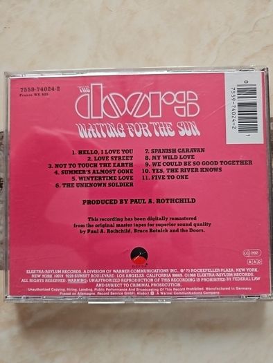 The Doors CD  - Waiting For The Sun