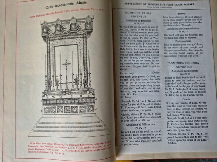 Missale Romanum - 1950 Latin Mass