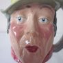 Vintage Kelsboro Ware Hand Painted  Miniture Toby  Character Jug Sam Weller Dickens Pickwick Series Image 5