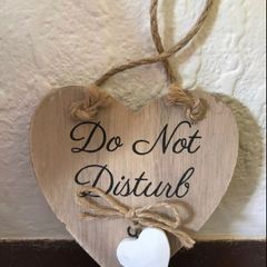 No Not Disturb Sign