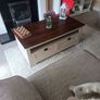 coffee table with two drawers Image 2
