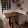 Custom-Made White Kitchen Corner Bench Image 3