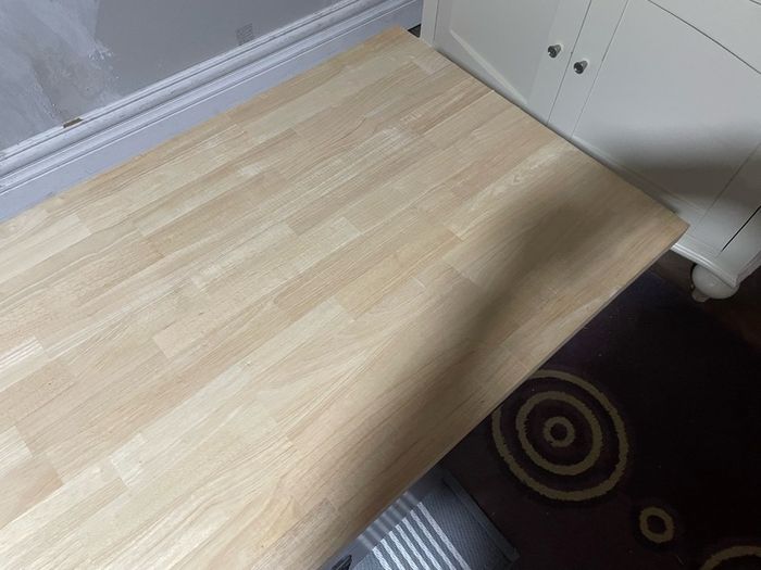 Oak solid countertop