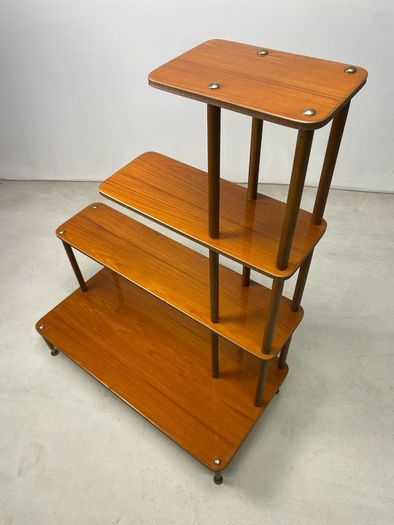 Mid Century Open Shelved Bookcase