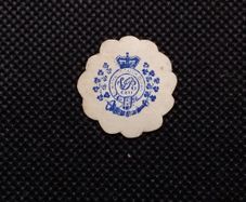 Royal South Down Militia 112th Foot  - Victorian Paper Crest