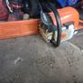 Stihl 390 chainsaw Image 2
