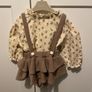 baby girl outfit Long Sleeves Shirts+Suspender Skirt -12 m. Image 2