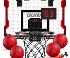 Basketball Hoop Indoor With 4 Balls