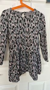 Animal print dress age 7