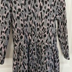 Animal print dress age 7