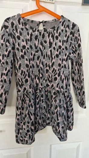 Animal print dress age 7