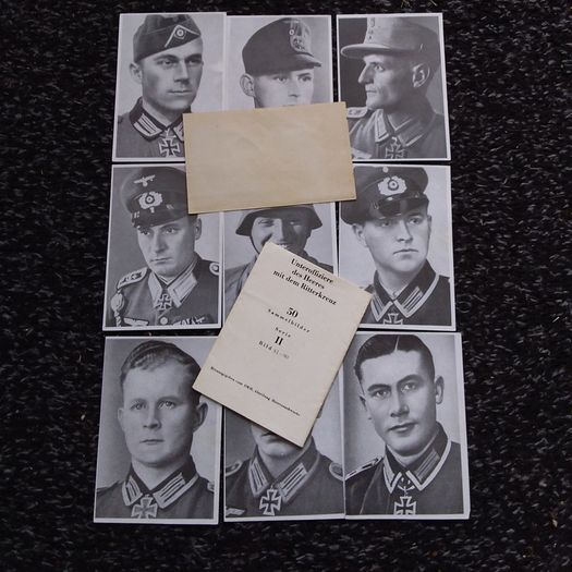 RARE : WW2 Original German Knights Cross Recipients Collector's Pack