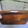 Brown glazed oval bowl Image 5