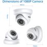 SANNCE 4 Channel 1080P Outdoor / Indoor CCTV Camera System with 1TB HDD already Installed Image 2