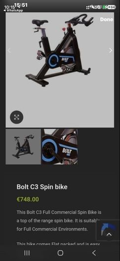 Bolt Spin Bike