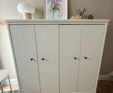 Ikea Cabinet Idanas with folding doors storage