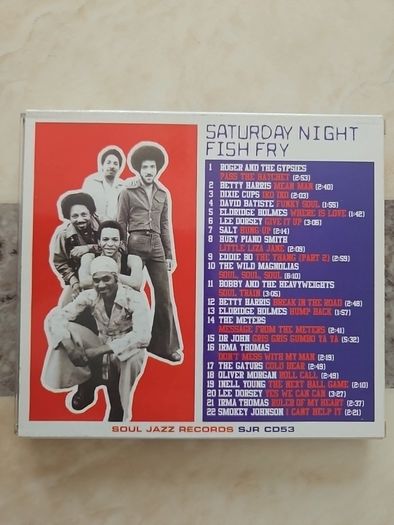 Saturday Night Fish Fry CD - New Orleans Funk And Soul