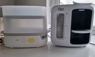 Tommee tippee bottle maker and steriliser