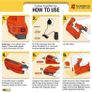 Cordless 12V Staple/Nail Gun with Storage Bag & 400 Staples, Uses Type 13 & 53 Staples and Type 180 Nails Image 6