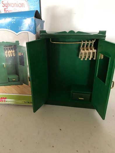 Vintage Sylvanian Families Wardrobe & Armoire