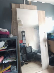 Big wardrobe with sliding doors