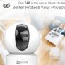 EZVIZ C6C 720p Indoor Pan/Tilt WiFi Security Camera 360 Full Room Coverage Auto Motion Tracking Two-Way Audio Clear Night Vision up to 30ft Image 8