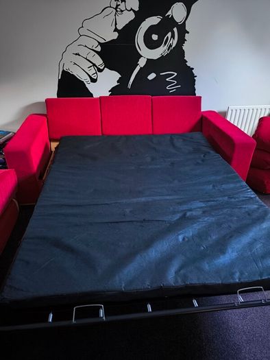 L-shaped couch/ sofa bed