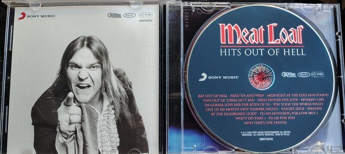 Meat Loaf - Hits Out Of Hell CD (1984) Classic Arena Rock EX+