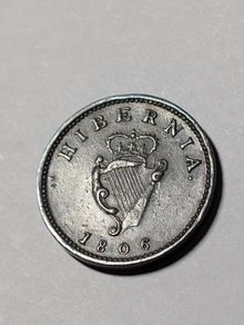 1806 Irish Farthing.