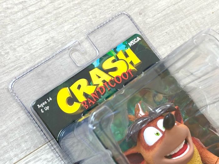 Deluxe Crash Bandicoot With Jet Pack Figure From Activision & Neca - SEALED