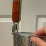 colander food strainer with wooden hook handle Image 7