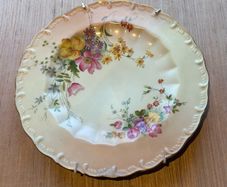 Collectible Antique Royal Worcester Porcelain Plate