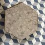 3.3sqm Terrazzo Talc Hexagonal Porcelain Tile 23x27cm Matt Image 4