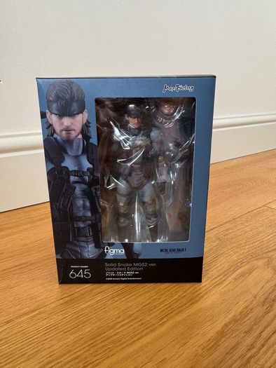 Figma Solid Snake MGS2 action figure ver 2.0