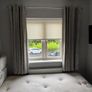 Crushed velvet curtains grey (Pole not included) Image 2