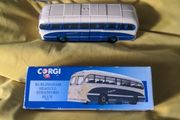 Corgi Burlingham Seagull Stratford Blue Diecast Coach