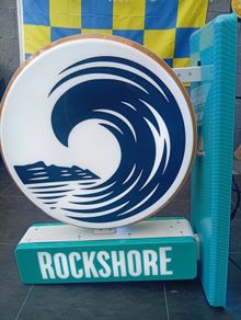 Rockshore sign