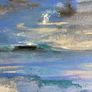 Large Framed Original Seascape by Artist Irish Art Original Art Abstract Art Image 8