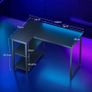 L Shaped Gaming Desk, 100x70 cm Computer Desk Image 2