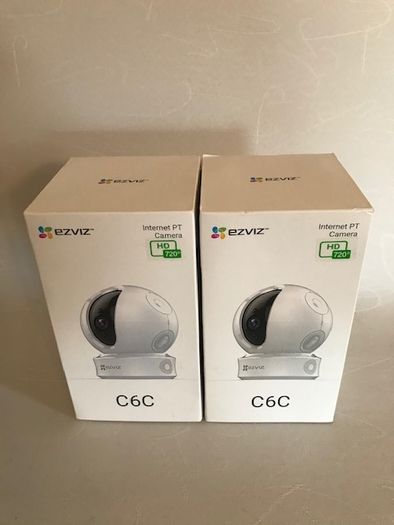 EZVIZ C6C 720p Indoor Pan/Tilt WiFi Security Camera 360 Full Room Coverage Auto Motion Tracking Two-Way Audio Clear Night Vision up to 30ft