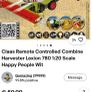 KLAAS remote control Combine Harvester Image 2