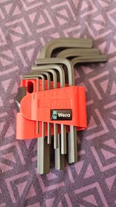 Wera Hex-Plus 9-Piece Metric Allen / L-Key Set (1.5mm - 10mm)