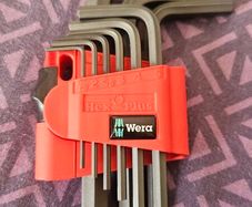 Wera Hex-Plus 9-Piece Metric Allen / L-Key Set (1.5mm - 10mm)