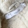 IRO Paris Designer Black Sheepskin Shearling Leather Jacket Coat Image 2